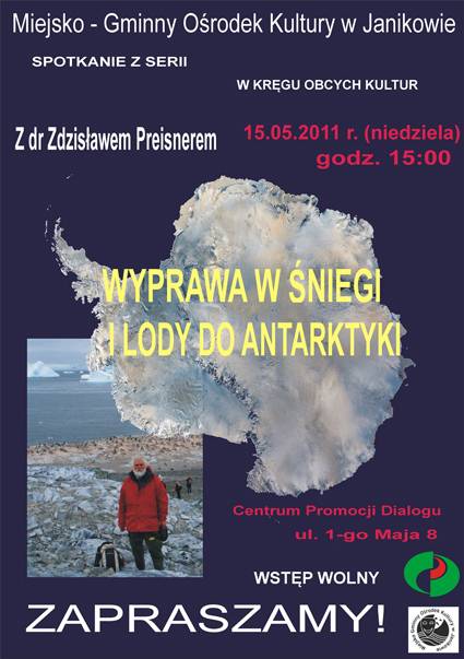 Wyprawa w śniegi i lody do Antarktyki