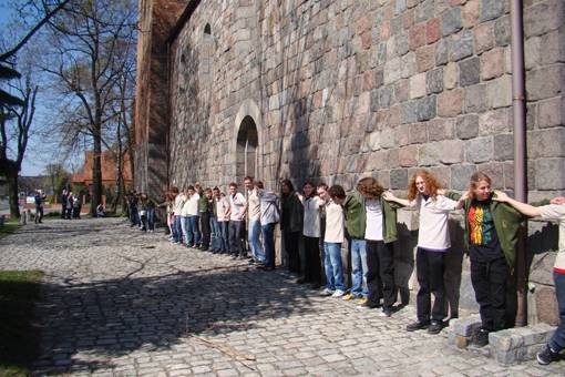 Przykościelny flash-mob