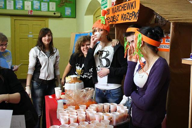 Pierwszy dzień wiosny w Gimnazjum nr 1