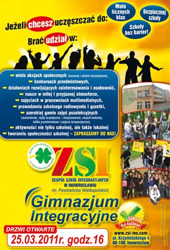 Drzwi otwarte w Gimnazjum Integracyjnym