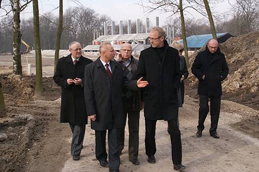 Rozmawiali o obiektach sportowych z ministrem