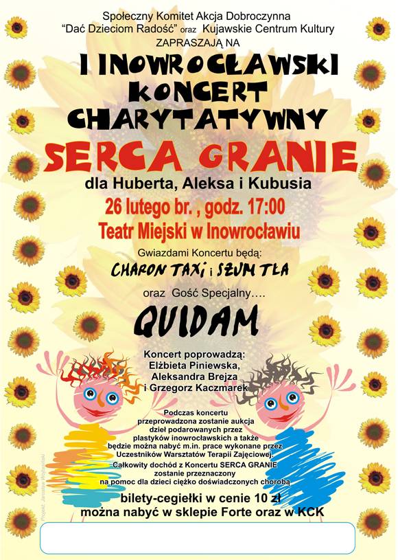 Serca Granie dla chorych dzieci