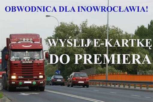 Wyślij kartkę do Premiera w sprawie obwodnicy