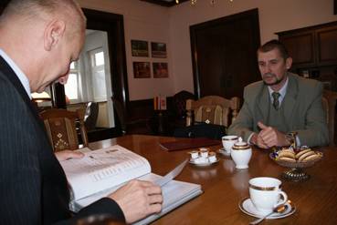 Modelarz gościem u Prezydenta Miasta