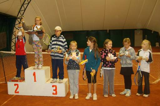 Rozegrano turniej tenis ziemnego dla dzieci z IST Sokół
