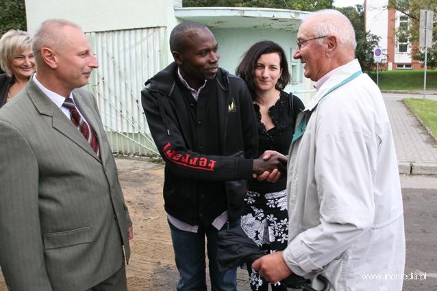 Wilson Kipketer gościł w Inowrocławiu