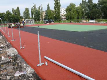 Nowe boisko przy Mechanie prawie gotowe