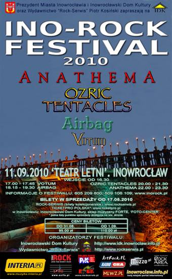 Zbliża się Ino Rock Festiwal 2010
