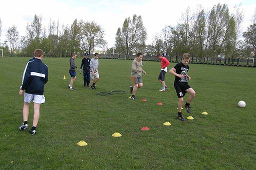 Pierwszy trening trampkarzy NOTEĆ Inowrocław