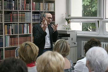 Michał Ogórek z wizytą w Inowrocławiu