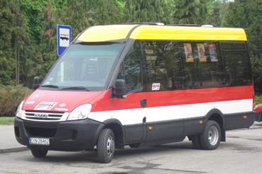 Nowy autobus na ulicach Inowrocławia