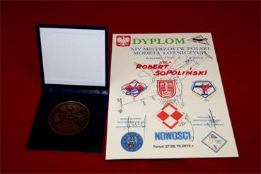 Robert zdobył srebrny medal