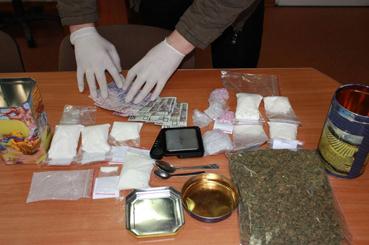 Handlarz narkotykami za kratkami