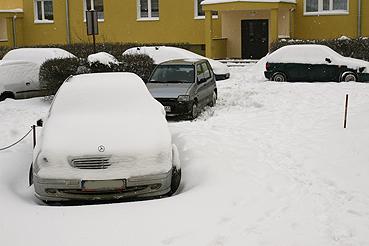 Zimowy paraliż na ulicach Inowrocławia