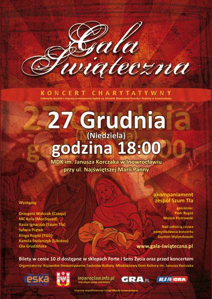 Przyjdź na Galę Świąteczną