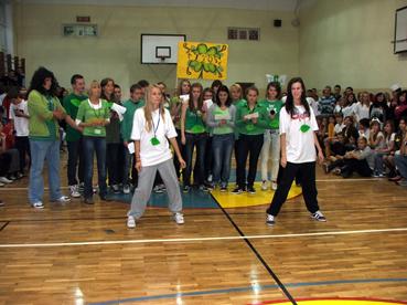Otrzęsiny na sportowo