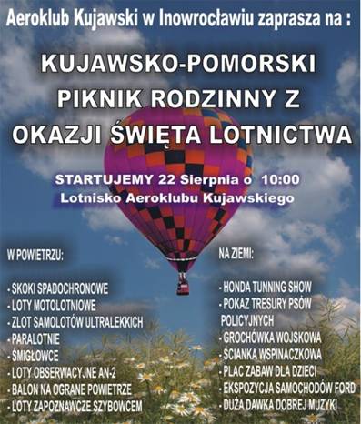 Piknik rodzinny na lotnisku