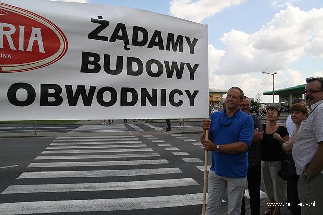 Protest odbył się pokojowo (TV)