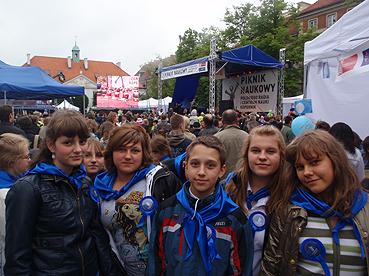 SP 2 na pikniku naukowym