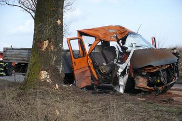 Wypadek drogowy - dwie osoby nie żyją