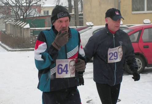 Przebiegł 100 kilometrów 