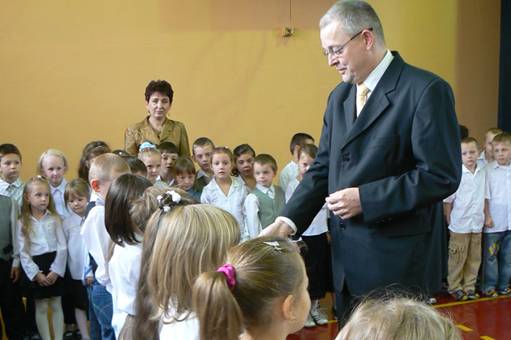 W SP 6 także pasowali pierwszaków