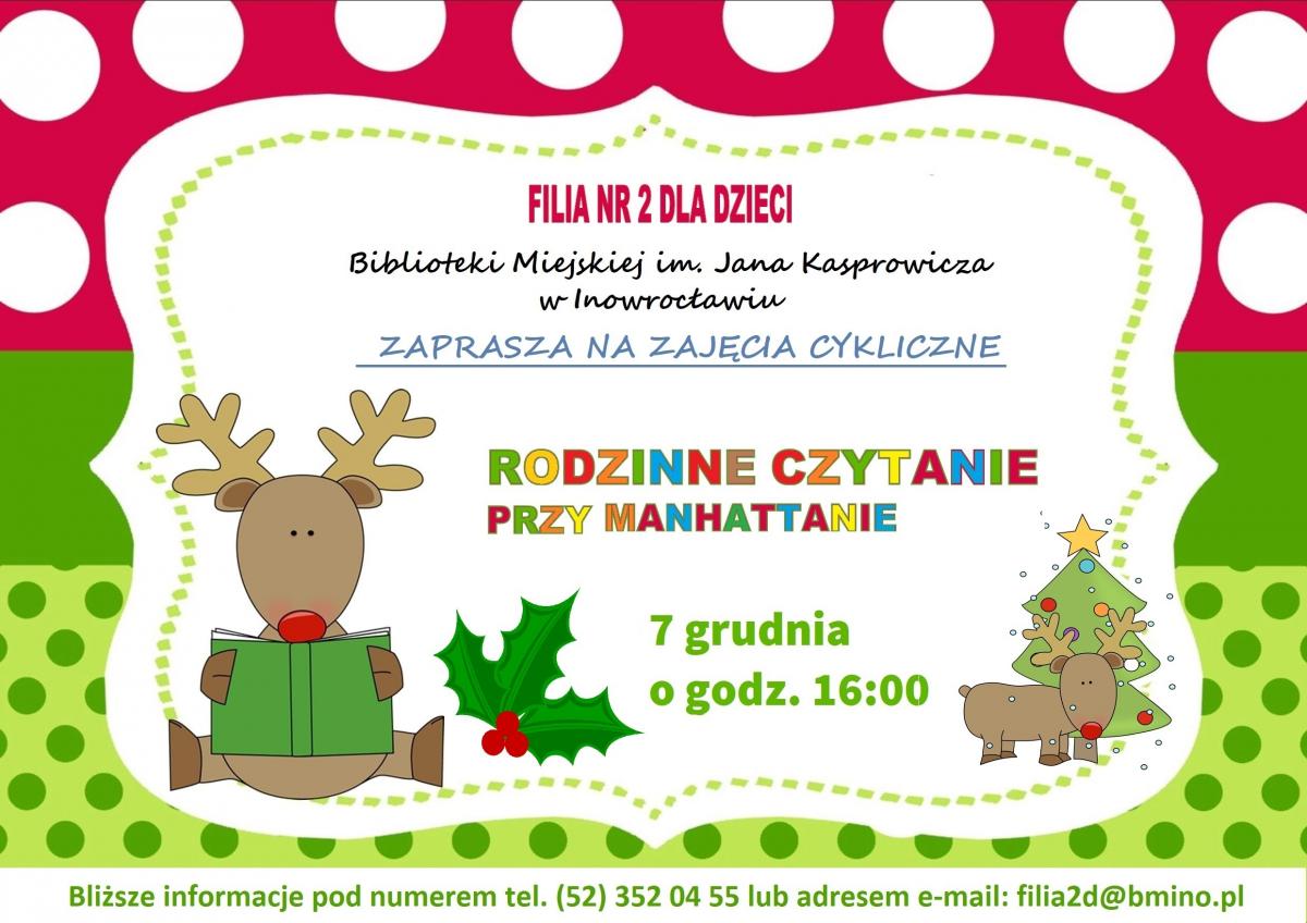 Mikołajkowe spotkanie w Filii nr 2 dla Dzieci