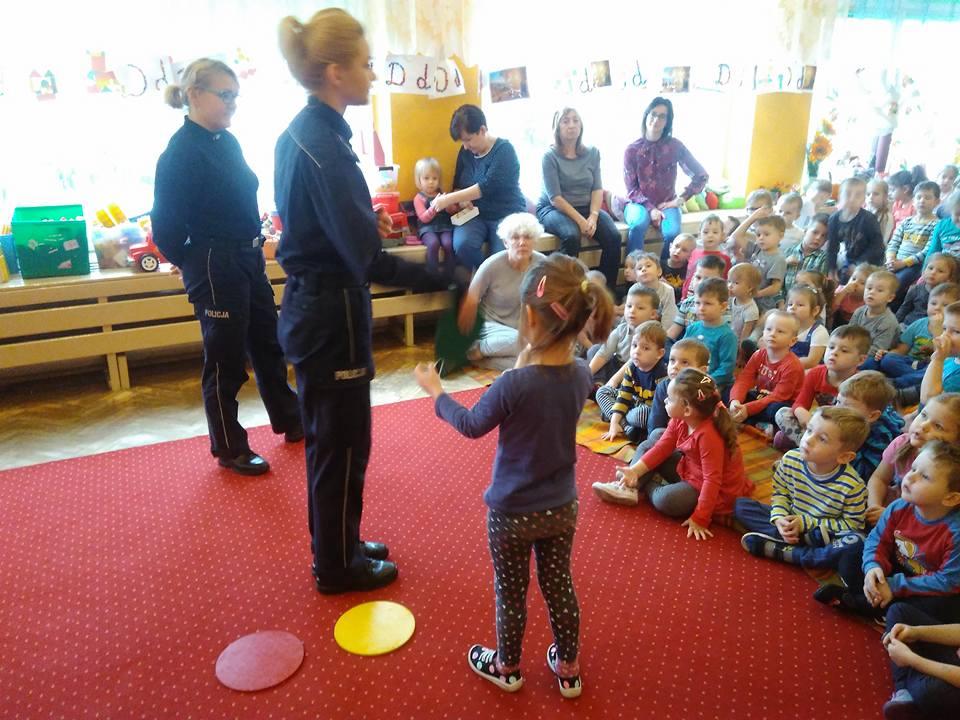 Policjantki odwiedziły Przedszkole 