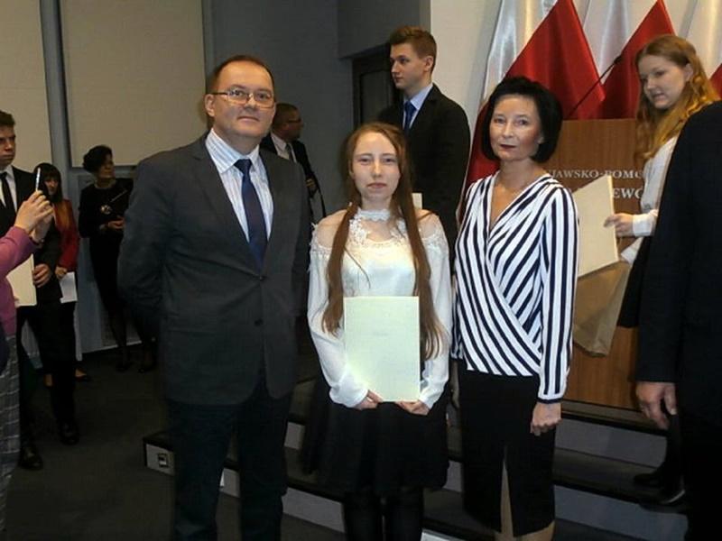 Sara ze stypendium Prezesa Rady Ministrów