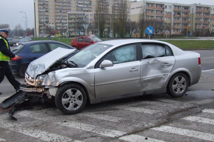 Wypadek na skrzyżowaniu Wojska Polskiego/Piłsudskiego