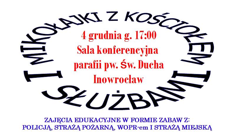  Mikołajki z kościołem i służbami