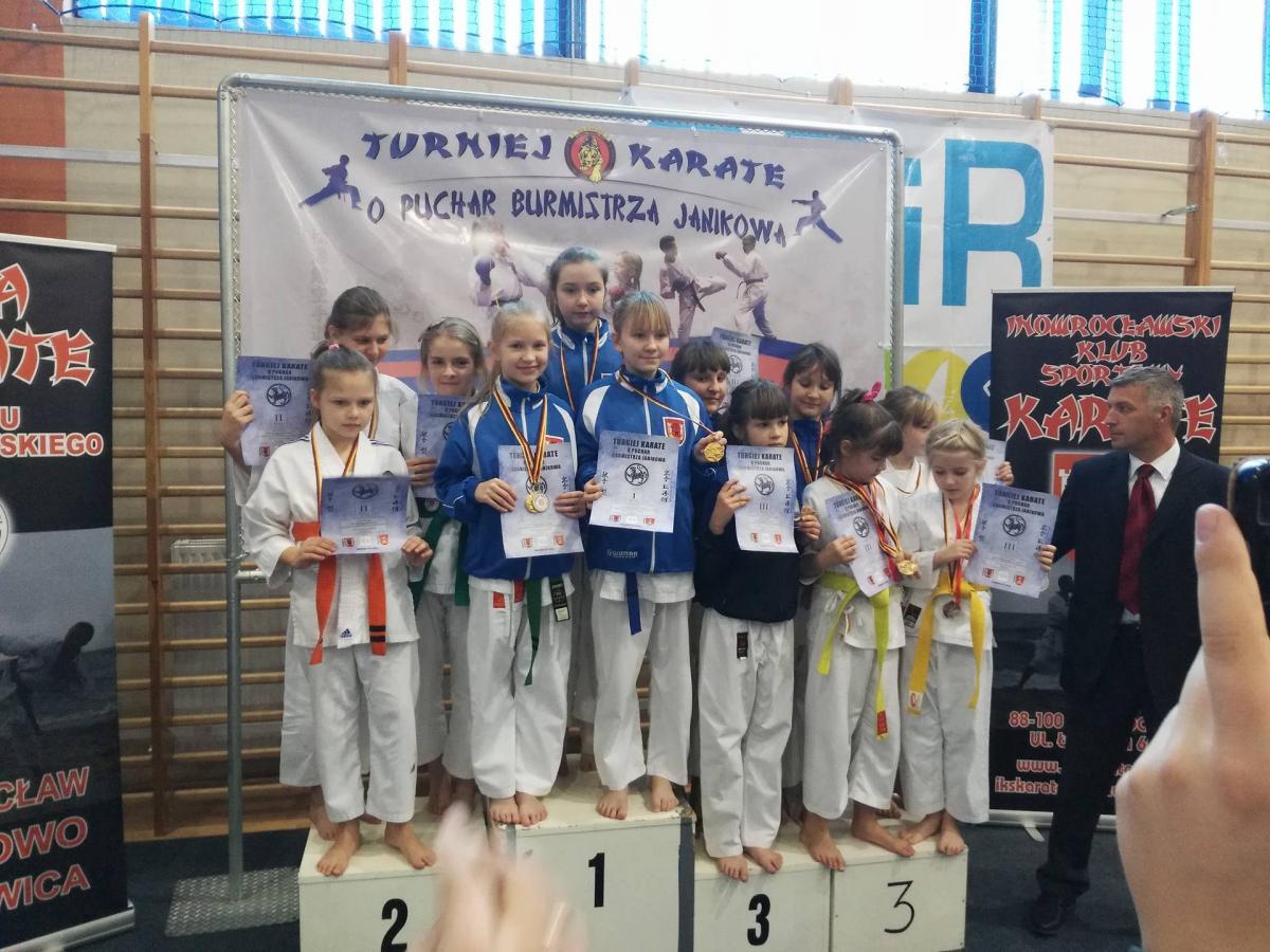 Liga karate w Janikowie