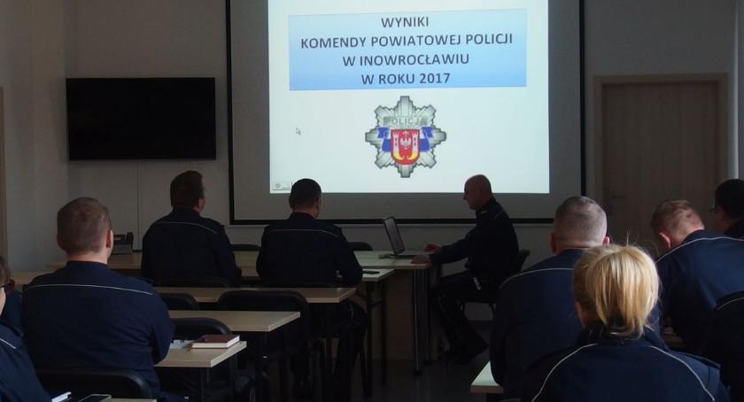 Inowrocławska Policja podsumowała 2017 rok