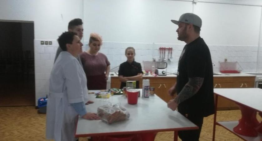Młodzi kucharze szkolili się pod okiem mistrza
