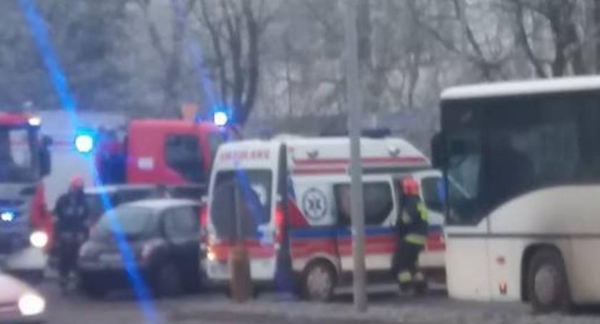 Zderzenie aut na al. Kopernika