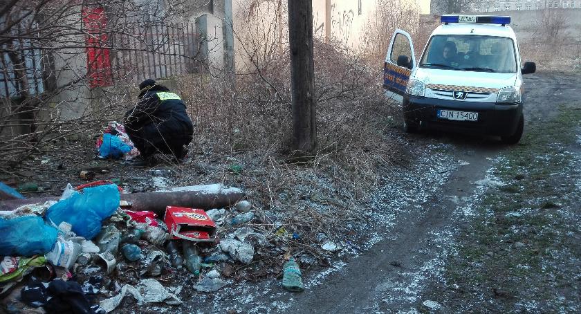 Namierzyli dwa dzikie wysypiska śmieci