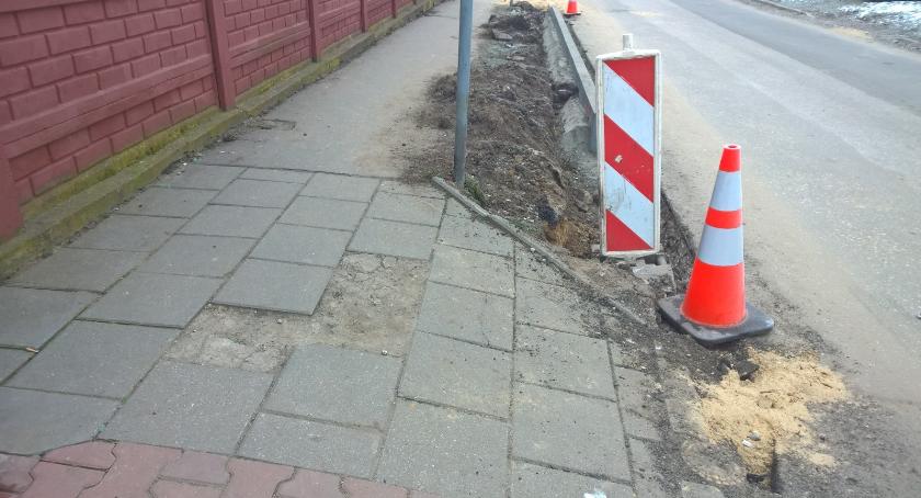 ... chodnik przy ulicy Bolesława Chrobrego będzie miał po remoncie cztery oblicza?