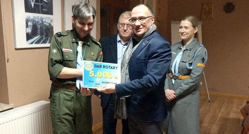 Dar Rotary dla harcerzy
