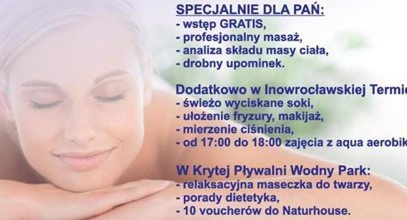 Dzień Kobiet aktywnie i zdrowo w Inowrocławskiej Termie i „Wodnym Parku”!