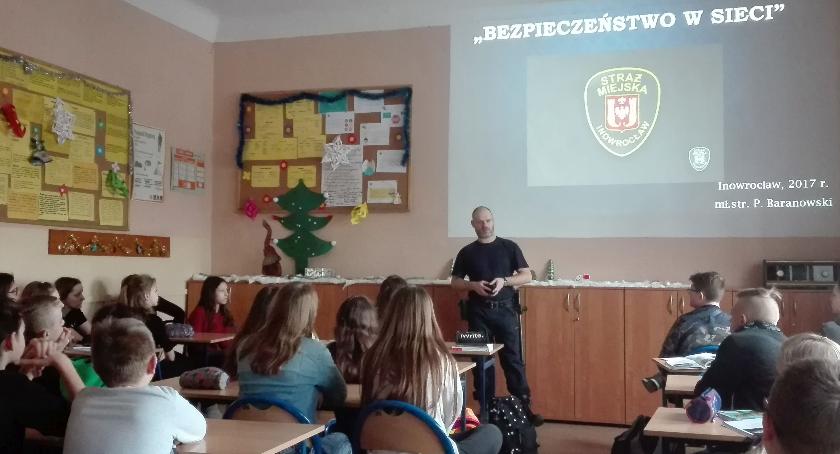 Rozmawiali z uczniami o bezpieczeństwie w sieci