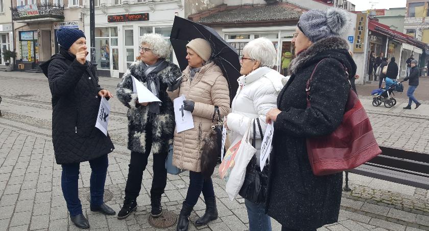 Czarny protest odbył się w Inowrocławiu