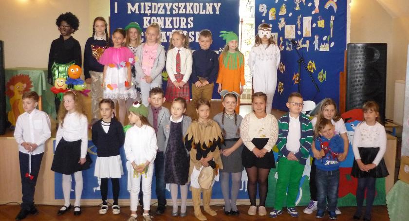 Dzieciaki wiersze recytowały