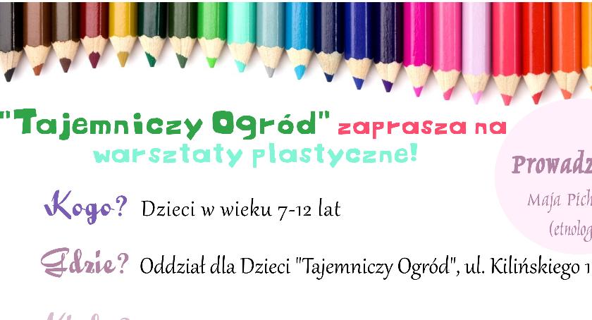 Warsztaty plastyczne w „Tajemniczym Ogrodzie”