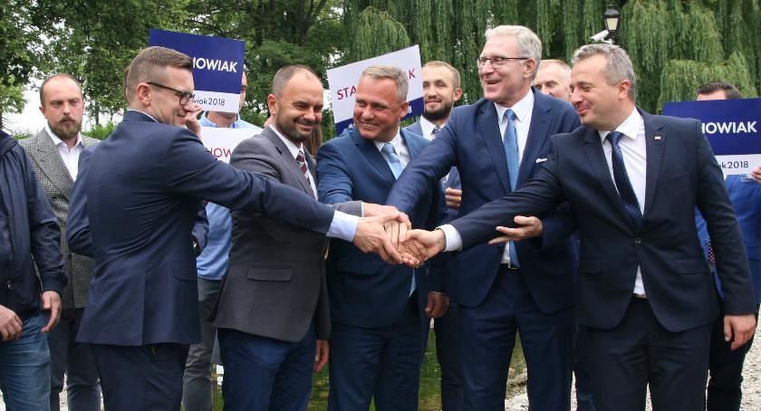 Konferencja Ireneusza Stachowiaka kandydata na Prezydenta Inowroclawia