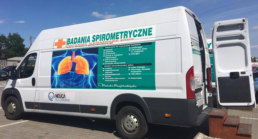 Akcja bezpłatnych badań płuc w Kruszwicy