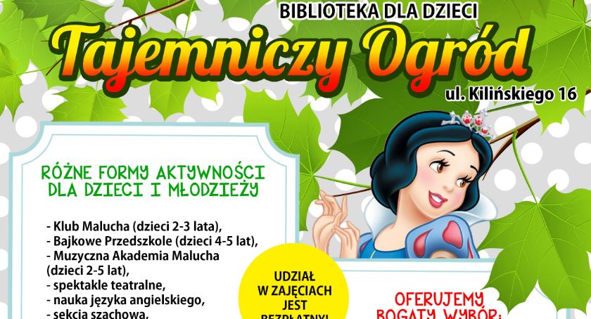 Po wakacjach „Tajemniczy Ogród” też zaprasza!