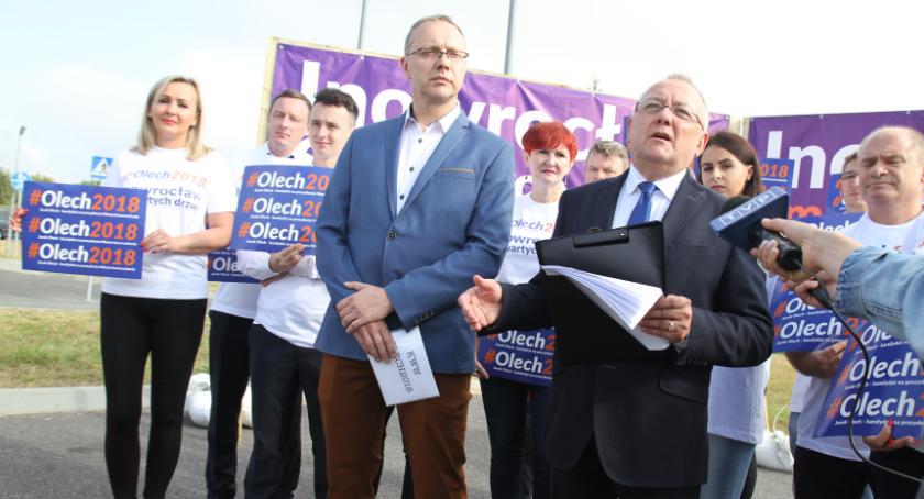 Jacek Olech zainaugurował kampanię wyborczą
