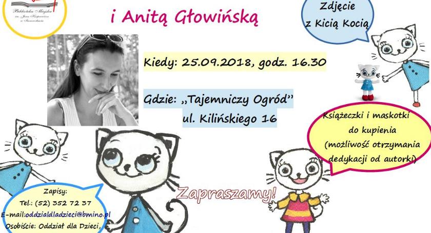 Popołudnie z Kicią Kocią i Anitą Głowińską