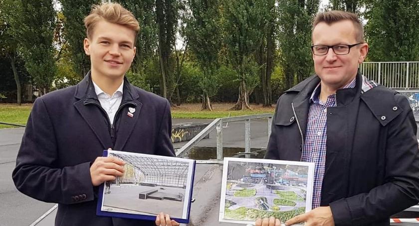 Szymański i Wroński chcą zadaszenia Skateparku i zbudowania Pumptracku
