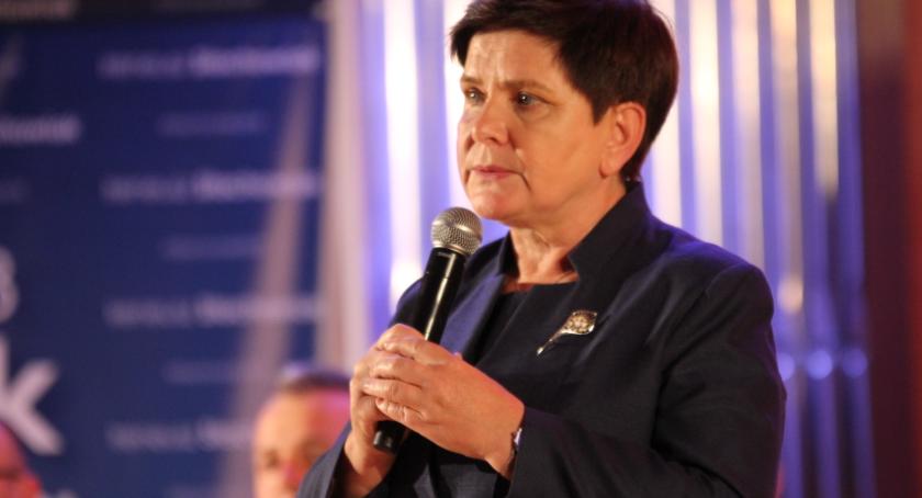 Beata Szydło w Inowrocławiu